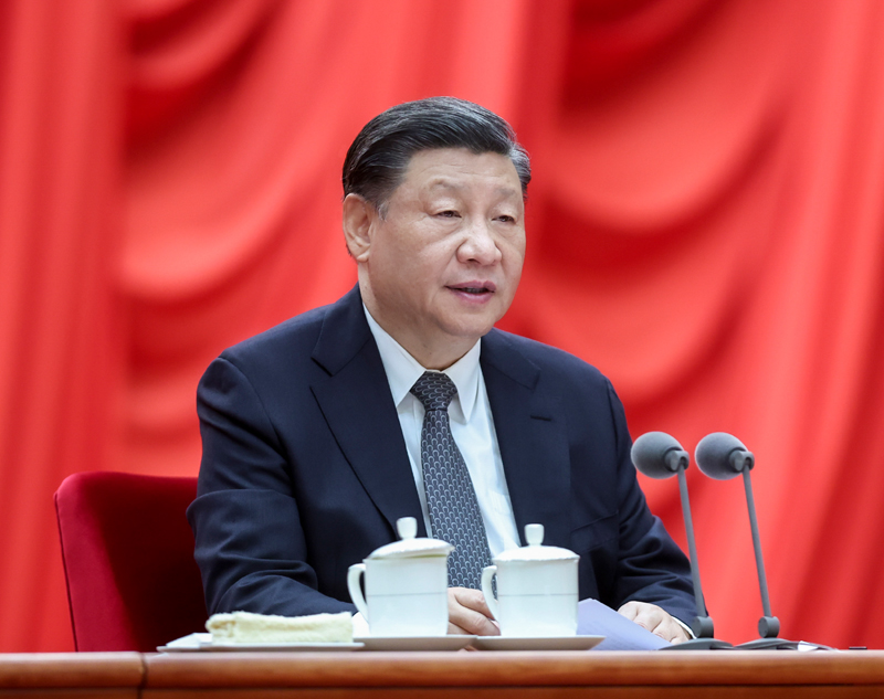 4月3日，學(xué)習(xí)貫徹習(xí)近平新時代中國特色社會主義思想主題教育工作會議在北京召開。中共中央總書記、國家主席、中央軍委主席習(xí)近平出席會議并發(fā)表重要講話。